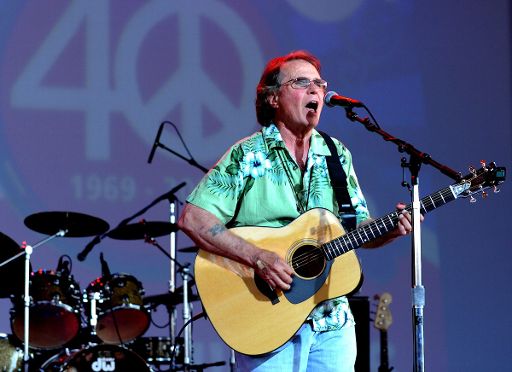 Country Joe McDonald beim Bethel Woods Music Festival nahe Woodstock (August 2009)