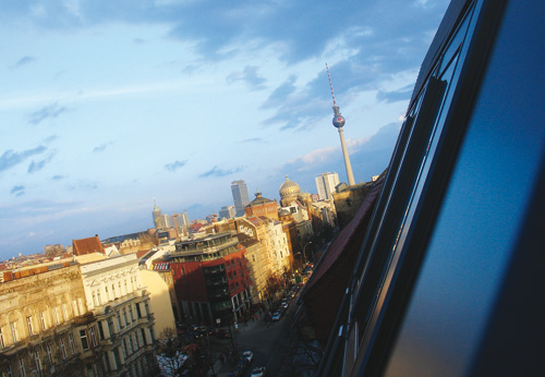Blick auf den Berliner Fernsehturm