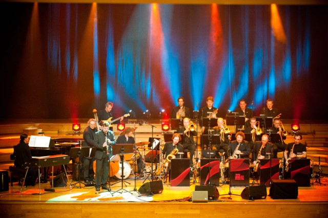 Das Brussels Jazz Orchestra bei der Probe
