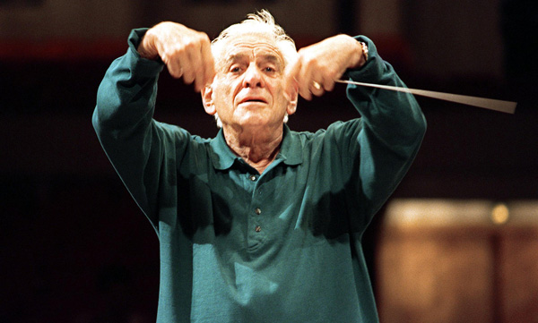 Leonard Bernstein 1989 in Warschau