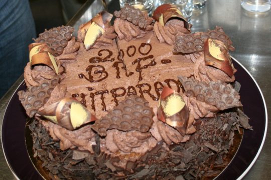 2000. Ausgabe der BRF-Hitparade