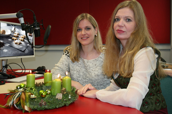 Weihnachtsbasar 2012 mit Katrin Margraff und Sandra Herff