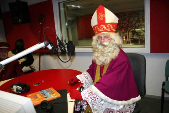 Nikolaus besucht BRF1 und BRF2