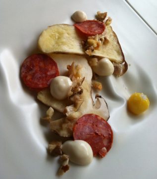 MiamMiam in Heusy - Pilz-Carpaccio