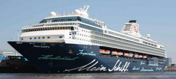 Karibik-Kreuzfahrtschiff Mein Schiff 2
