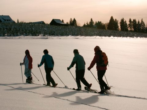 Schneeschuh-Wandern im Sauerland
