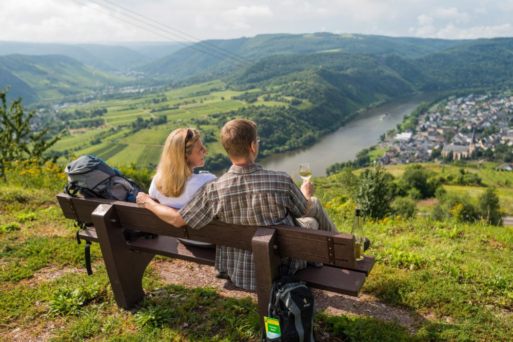 Blick auf die Moselschleife