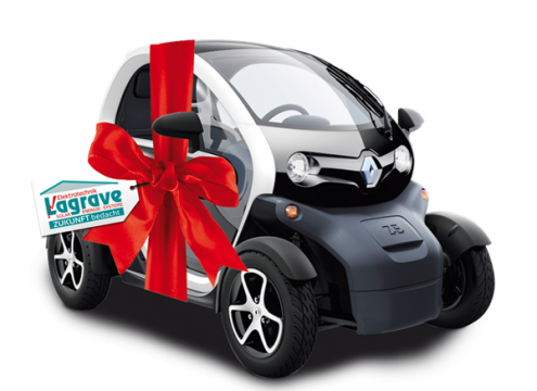 Grüne Woche: Erster Preis ist ein Renault Twizy
