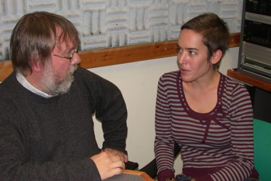 Hans Reul mit Stephanie Blanchoud 2001