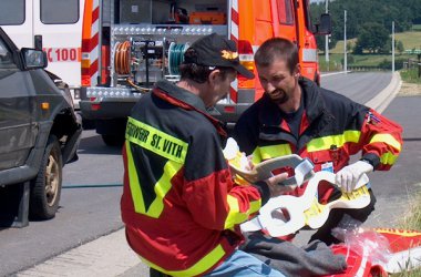 Einsatz der Freiwilligen Feuerwehr St. Vith