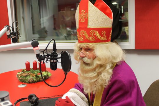 Der Nikolaus besucht den BRF