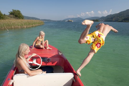 Der Wörthersee im BRF1-Reisequiz