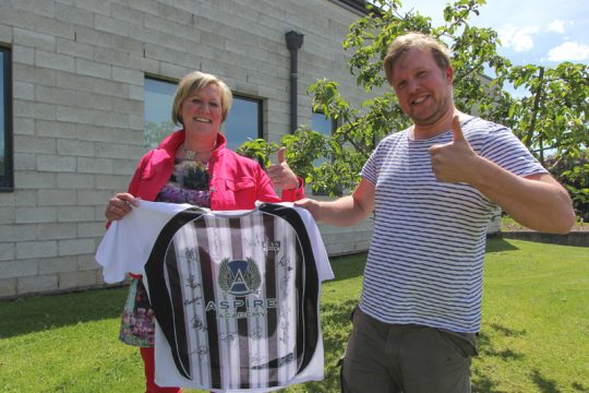 Melanie Breuer und Christophe Ramjoie