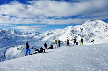 Obertauern Skifahrer