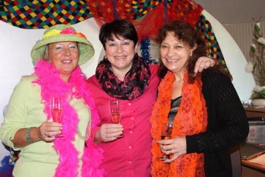 Myriam Mersch, Gaby Heinen und Karin Palm