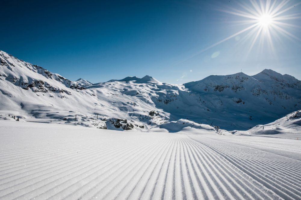 Schneelandschaft in Obertauern