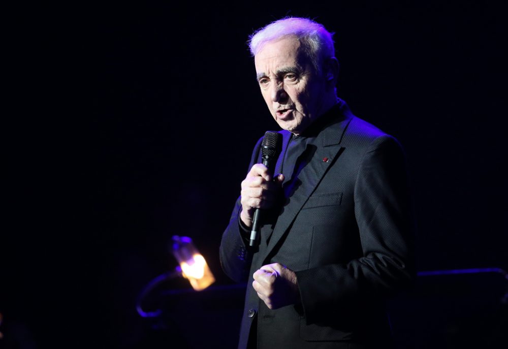 Charles Aznavour am 17. November 2015 in Brüssel