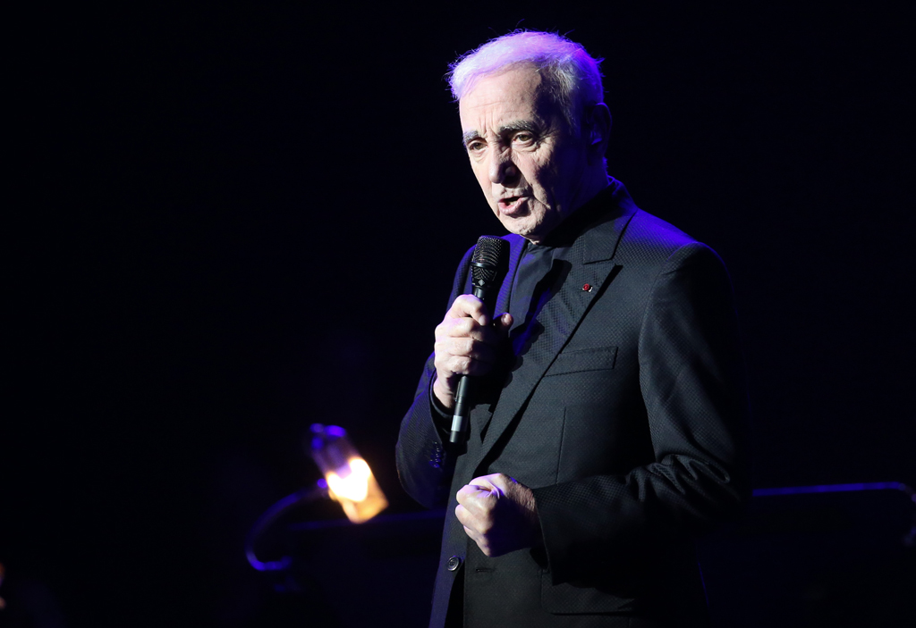 Charles Aznavour am 17. November 2015 in Brüssel