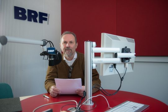 BRF-Redakteur Rudi Schroeder