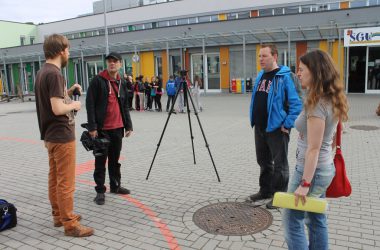 Giuilia Sommerlath mit World Childhood Foundation zur CHIO-Eröffnungsfeier