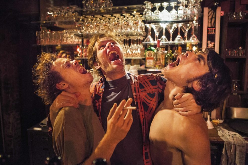 "Café Belgica" beim Open Air Kino am 2.8.2016 auf dem Platz des Parlaments