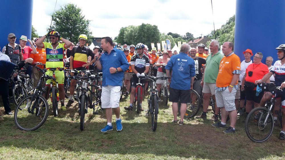 Kurz vor dem Start: Le Beau Vélo de Ravel in Moresnet