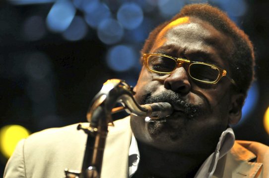 Saxophonist David Murray beim World Music Festival in Sines, Portugal (2010)