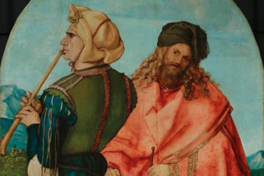Albrecht Dürer, Pfeifer und Trommler, um 1503/05, Lindenholz, Wallraf-Richartz-Museum & Fondation Corboud, Köln, Foto: © Rheinisches Bildarchiv, Köln