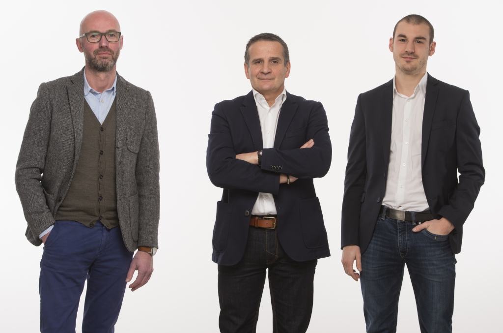 Das Talentum-Organisationsteam (von links nach rechts Guy Adrian, Olivier Verdin und David Schmitz)