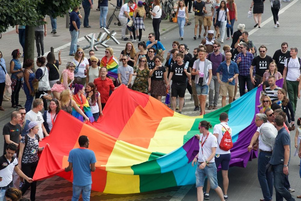 Illustrationsbild: Antwerp Pride im August 2016