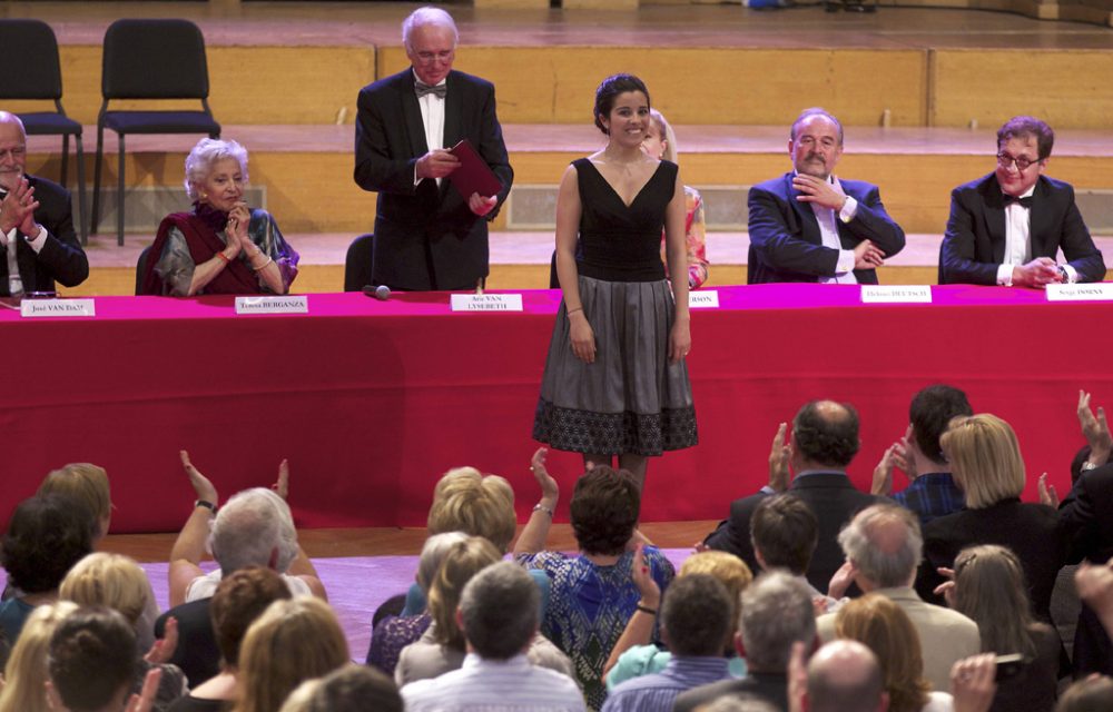 Jodie Devos beim Concours Reine Elisabeth 2014