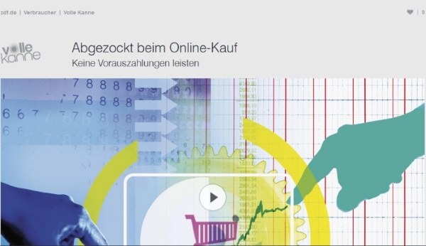 ZDF-Verbraucherschutz: Augen auf beim Online-Kauf