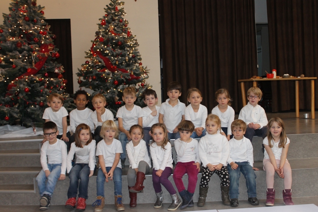 Die Kindergartenklassen der Städtischen Grundschule Eupen Oberstadt haben ihre Weihnachtsgrüße für den BRF eingesprochen.