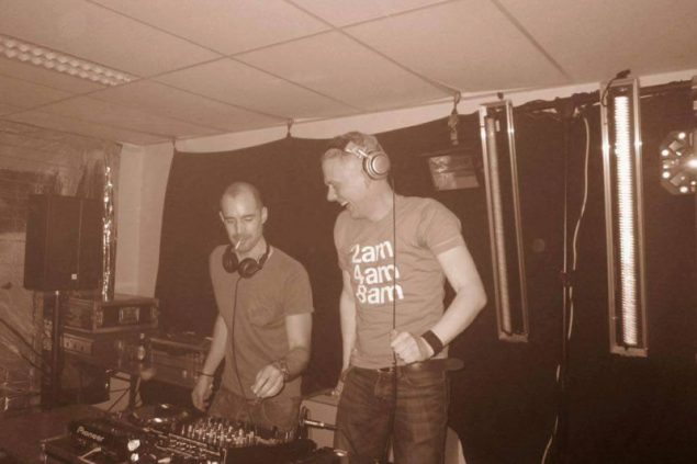 Alain Mollers aka Dilox und Daniel Classen aka Alien Dee