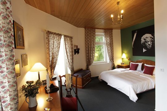 Das "Miss Marple"-Zimmer im Krimihotel Hillesheim