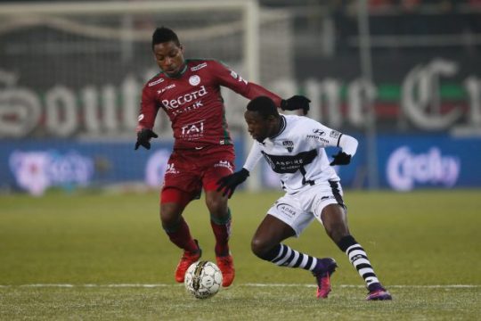 Landespokal Halbfinale HInspiel Zulte-Waregen gegen AS Eupen (Bild: Bruno Fahy/BELGA)