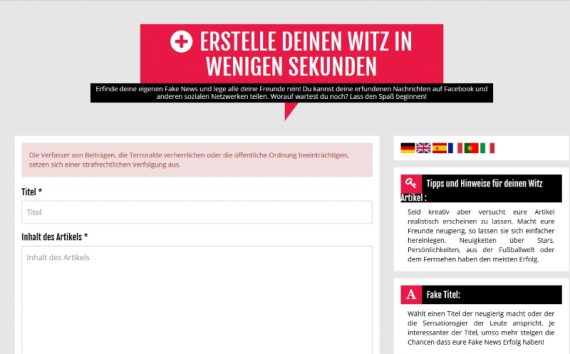 Fake News auf 24aktuelles.com