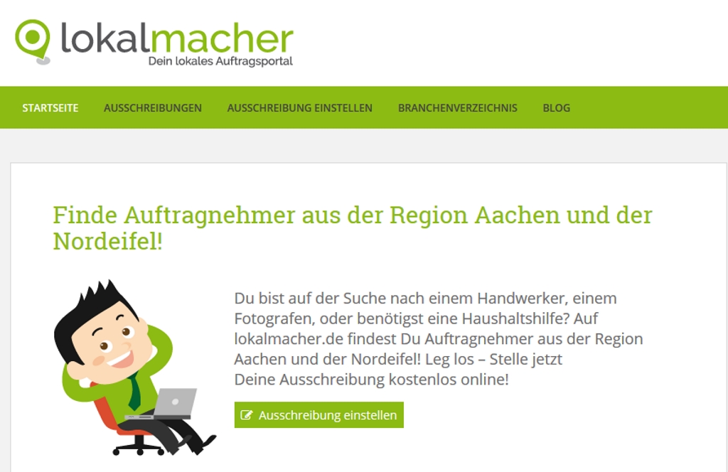Lokalmacher-Webseite