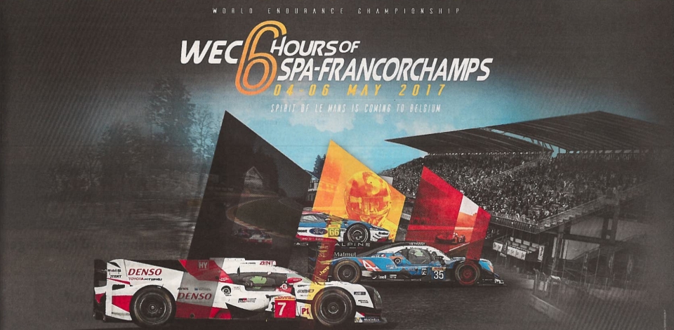 WEC vom 4.-6. Mai 2017 in Spa-Francorchamps