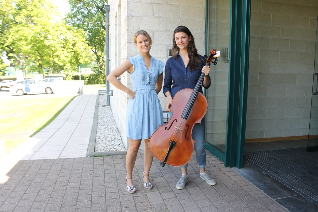 Konzert für Robin am 8. Juli in der Eupener Musikakademie: Cellistin Jasmine Jardon zu Gast bei Julia Slot in der Brasserie