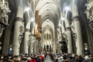 Die Brüsseler Kathedrale Saints Michel et Gudule (Bild: Kristof Van Accom/Belga)
