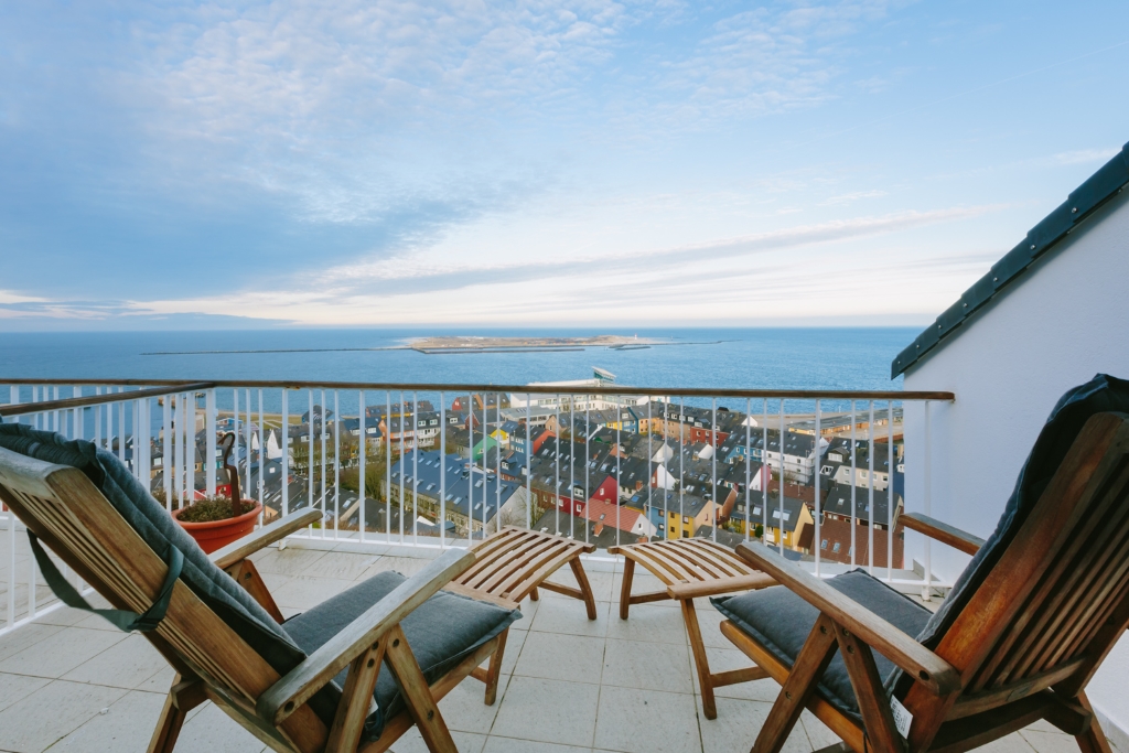 Hotel auf den Hummerklippen mit Blick auf die Nordsee