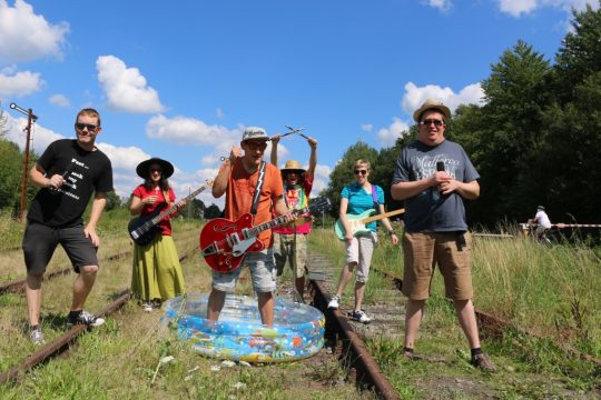 Exchange am Raerener Bahnhof (Foto: Jugendtreff Inside Eynatten)