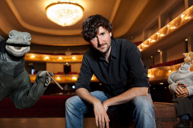 Comedian und Puppenspieler Michael Hatzius