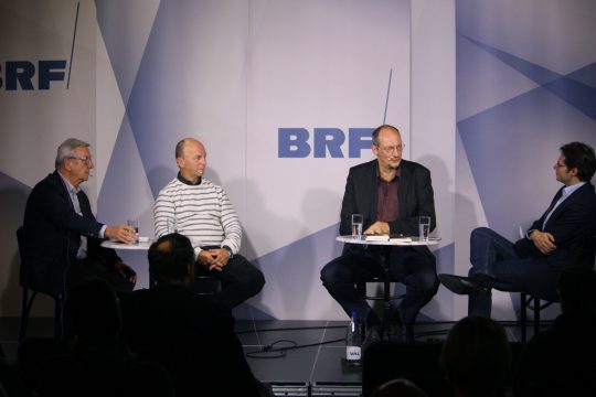 v.l. Mathieu Grosch, Raymond Lausberg, Jan Bergrath, Olivier Krickel