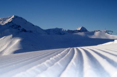 Winter Hintergrund Kanzelwand-Fellhorn
