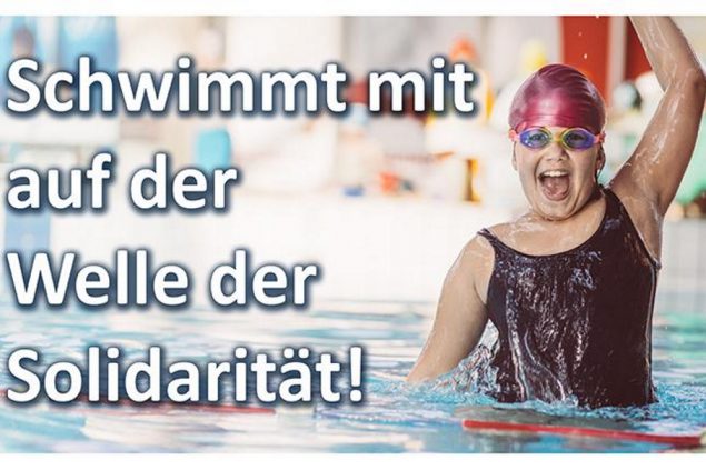 23. Schwimm-Marathon: Schwimmt mit auf der Welle der Solidarität!