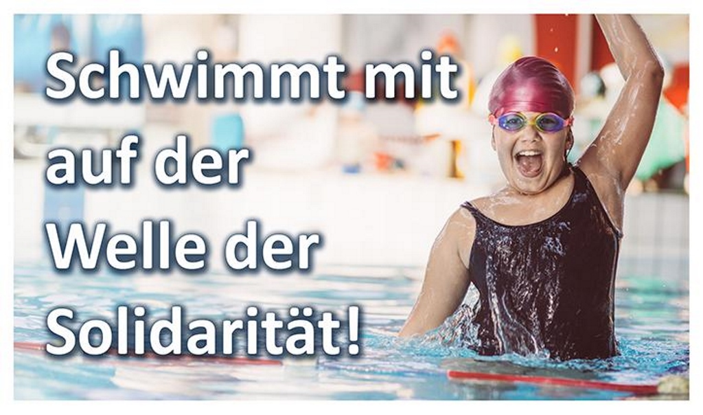 23. Schwimm-Marathon: Schwimmt mit auf der Welle der Solidarität!