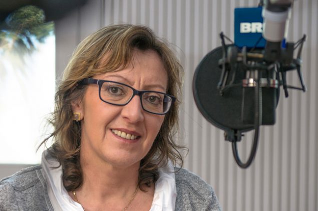 BRF-Redakteurin Margit Hebertz