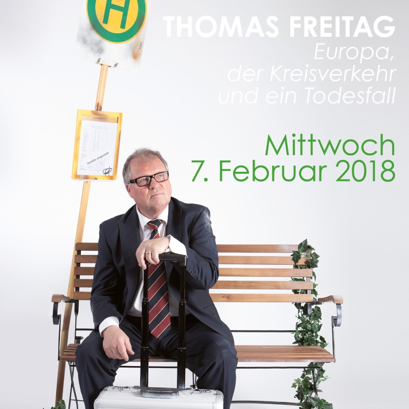 Thomas Freitag mit neuem Programm am 7.2.2018 in der IDSB in Brüssel